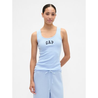 GAP Žebrované tílko s logem Modrá – Zboží Mobilmania