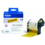 Páska Brother DK-22606 (žlutá filmová role 62mm x 15,24m) – Zboží Živě