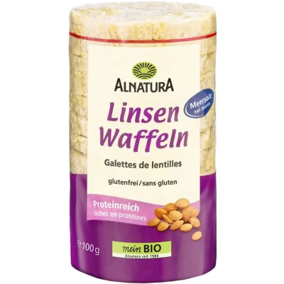 Alnatura Bio Čočkové chlebíčky 100 g – Hledejceny.cz