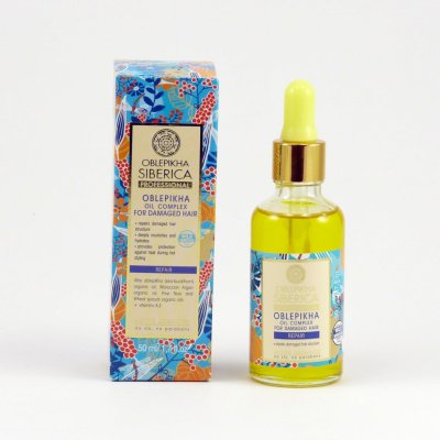 Natura Siberica rakytníkový olej pro poškozené vlasy 50 ml – Hledejceny.cz