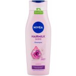 Nivea Hairmilk Shine pečující šampon 400 ml – Zboží Dáma