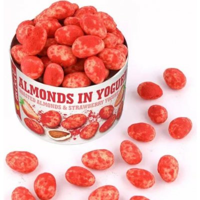 Mixit Mandle v jogurtu s jahodovým prachem 240 g – Zbozi.Blesk.cz