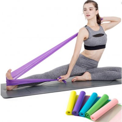 Posilovací guma - červená, 1500 x 150 x 0,35mm FT05 – Zboží Dáma