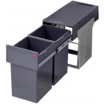 Hailo Vestavný odpadkový koš TANDEM 3666-10 – Hledejceny.cz