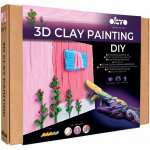 OKTO Výtvarný set malování hmotou "Růžové ráno" 30x30 cm – Hledejceny.cz