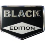 Avisa Hliníkové samolepící 3D logo BLACK EDITION - | Zboží Auto