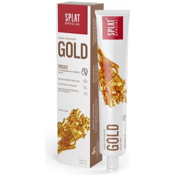 Splat zubní pasta Gold pro VIP s extraktem z diamantů a zlata 75 ml