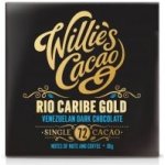Willie's Cacao Venezuelan Gold, Rio Caribe hořká 72% 50 g – Zboží Dáma