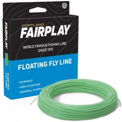 Cortland muškařská šnůra FairPlay Floating Blue Green Fresh/Salt WF6F 84ft – Zbozi.Blesk.cz