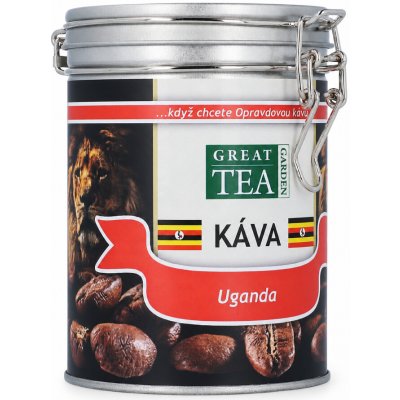 Great Tea Garden Káva Uganda zrnková 0,2 kg – Hledejceny.cz