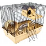 Small Animal klec CH1 modrá žlutá 49 x 32,5 x 29 cm – Zboží Dáma