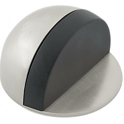 Walteco dveřní zarážka Ø 45 x 25 mm samolepící matný nikl – Zboží Dáma