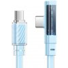 usb kabel Mcdodo CA-3452 USB-C na USB-C, 100W, 90 stupňů, 1,2m, modrý