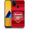 Pouzdro a kryt na mobilní telefon Samsung Pouzdro Head Case Samsung Galaxy M21 Arsenal FC Logo s pruhy