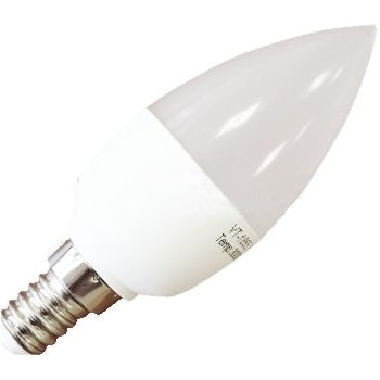 V-tac LED žárovka E14 svíčka 6W teplá bílá