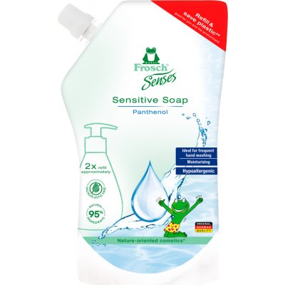 Frosch náhradní náplň do mýdla sensitive 500 ml – Sleviste.cz