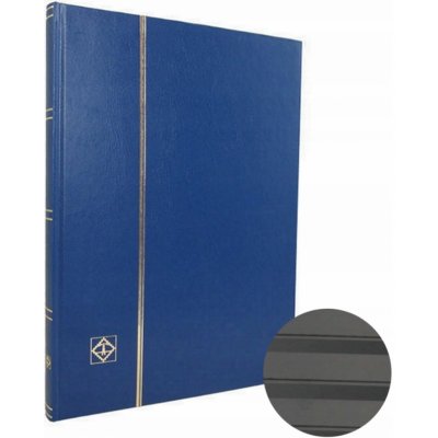Album na známky Basic S16 A4 black pages blue, album na známky – Sleviste.cz