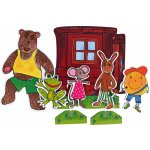 Marionetino Boudo Budko loutky k pohádce 5 ks Dárková krabička: Baleno v krabičce – Zboží Dáma