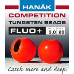 Hanák Competition Tungstenové Hlavičky Fluo Červené 4,6 mm – Hledejceny.cz