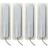 Elektro sex ElectraStim EM2119 ElectraPads Long 4 Pack, sada přilnavých unipolárních elektrod 7,5 x 1,5 cm