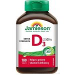 Jamieson D3 2500IU 180 tablet – Hledejceny.cz