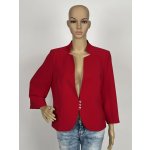 M.K.M dámské červené sako SABINA Červená – Zboží Dáma