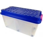 Heidrun Box Kubrik 100 l modrá/růžová – Zboží Mobilmania