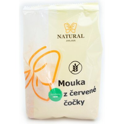 Natural Mouka z červené čočky bez lepku 400 g – Zbozi.Blesk.cz