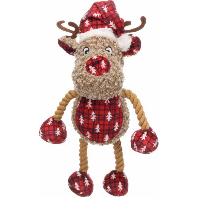 Flamingo sob Krola vánoční s lanem 32 cm – Zboží Dáma