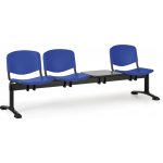 EUROSEAT Plastová lavice do čekáren ISO 3-sedák se stolkem – Zboží Dáma