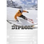 Sabe diplom A4 lyžování – Zboží Dáma