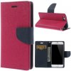 Pouzdro a kryt na mobilní telefon Apple Mercury / kryt pro Apple iPhone 6 / 6S - Mercury, Fancy Diary Hotpink/Navy