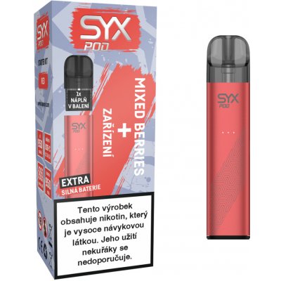 Syx Pod kit 950 mAh Červená 1 ks – Zboží Dáma