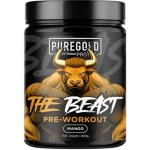 PureGold The Beast Pre-workout Příchuť Mango 0,3 kg – Sleviste.cz