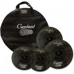 Centent Black Silent Cymbal Set 14", 16", 18", 20", Bag – Zboží Mobilmania