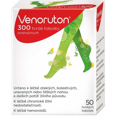 VENORUTON 300 POR 300MG CPS DUR 50