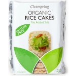 Clearspring Celozrnné rýžové chlebíčky z hnědé rýže bez lepku BIO 130 g – Zboží Dáma