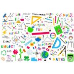 Oxybag podložka na stůl School 58 x 38 cm – Zboží Dáma