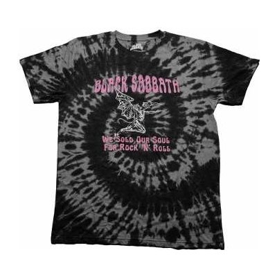 Black Sabbath Unisex T-shirt We Sold Our Soul For Rock N' Roll wash Collection – Hledejceny.cz
