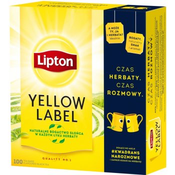 Lipton Yellow Label Čaj 100 sáčků