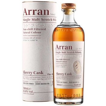 Arran Sherry Cask 55,8% 0,7 l (tuba)