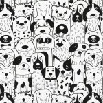 Paw Ubrousek 33x33cm Dog kresba – Zbozi.Blesk.cz