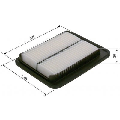 Vzduchový filtr BOSCH F 026 400 127 – Hledejceny.cz