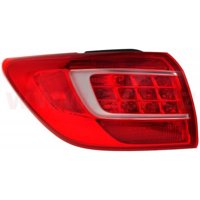 Zadní světlo VAN WEZEL 8383931 – Zboží Mobilmania