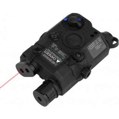 Imperator Tactical AN/PEQ-15-B LED svítilna a červený IR laser černá – Zboží Mobilmania