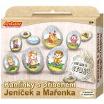 SMT Creatoys Malování na oblázky kameny s příběhem Jeníček a Mařenka – Hledejceny.cz
