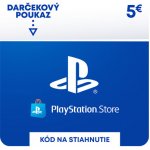 PlayStation dárková karta 5€ – Zboží Mobilmania