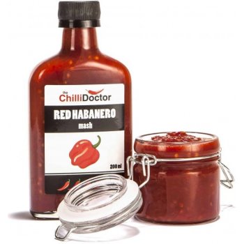 The ChilliDoctor s.r.o. Red Habanero mash se semínky 200 ml