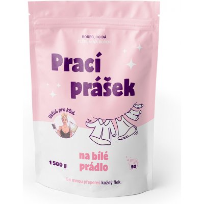 Úklid pro klid Prací prášek na bílé prádlo 1,5 kg – Sleviste.cz