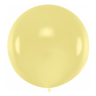 PartyDeco Svatební balón vanilla ivory 1 m obří nafukovací balón – Hledejceny.cz